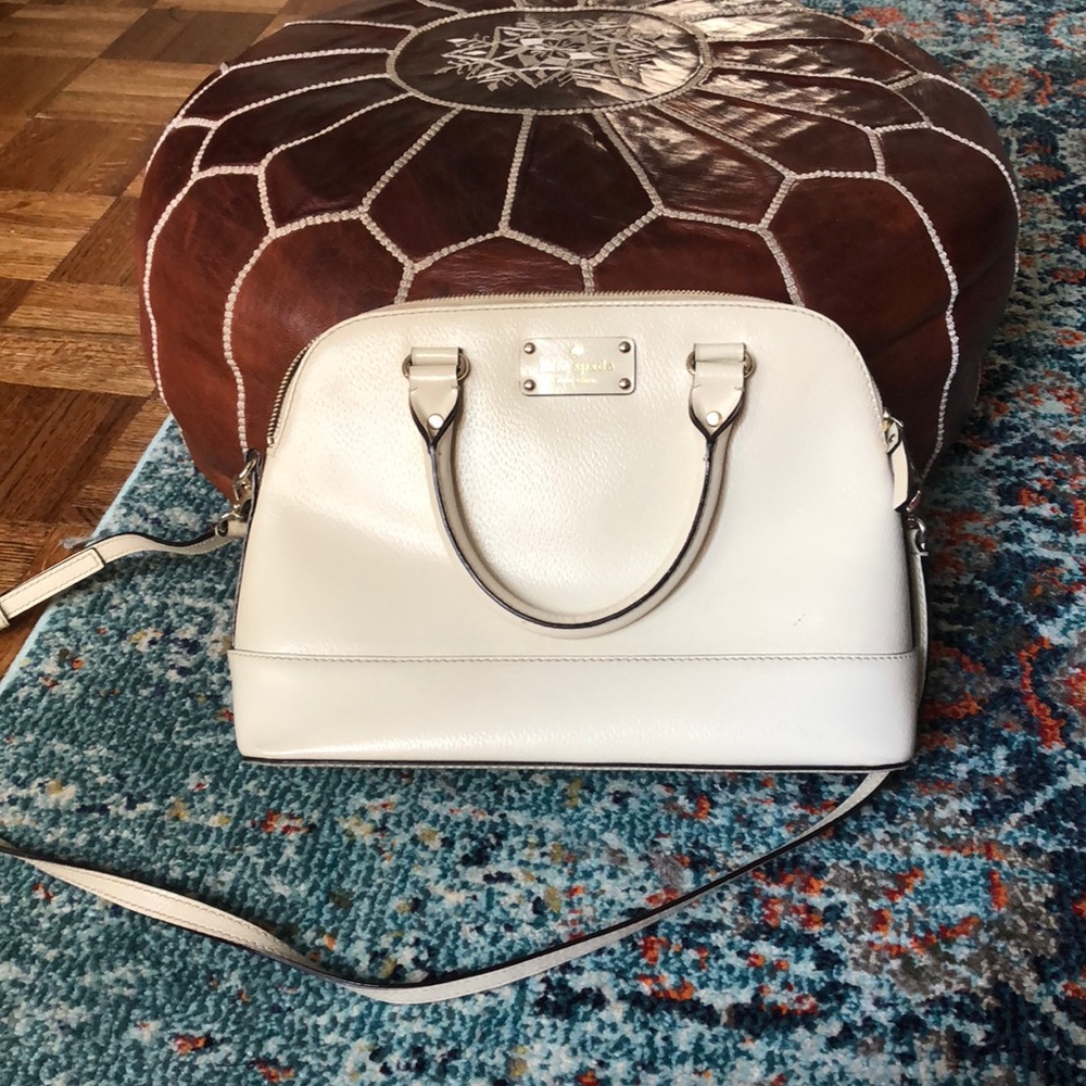 KATE SPADE ♠️ cream handbag/cross body